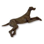 In Truitina Dog sculpture