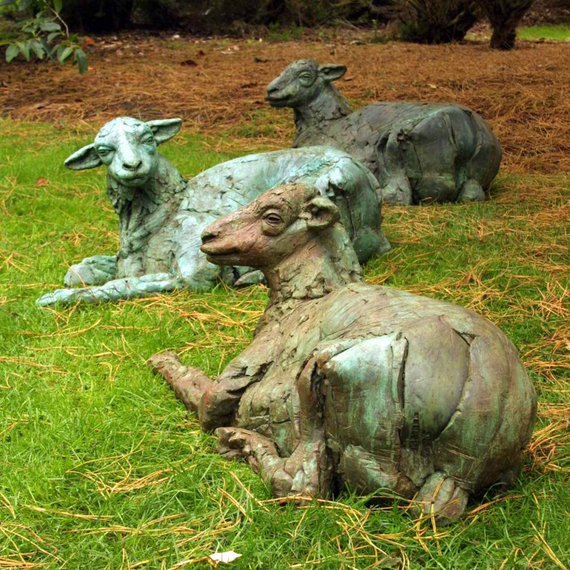 Herdy Gurdy - Life size Herdwick Sheep sculpture