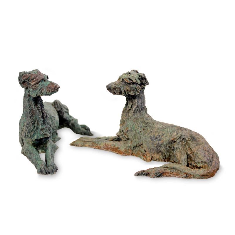 Small Lurcher sculpture