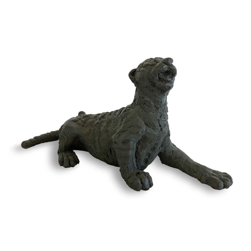 Sumatran Tiger Cub - Meow sculpture