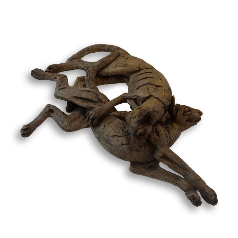 We Are Siamese - cat pair sculpture