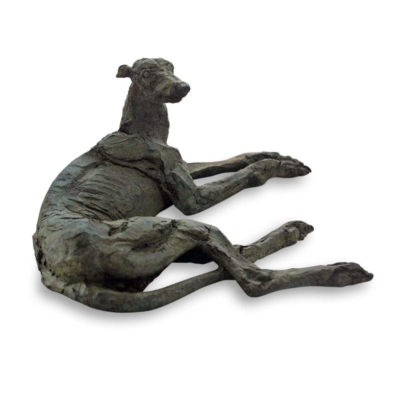 Well Maybe it Was - greyhound sculpture